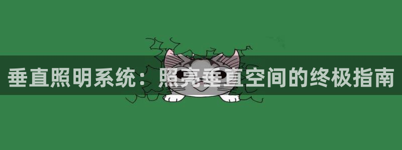 垂直照明系统：照亮垂直空间的终极指南