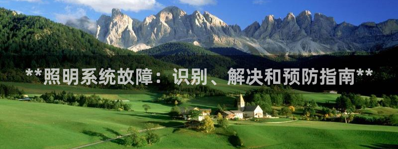 **照明系统故障：识别、解决和预防指南**