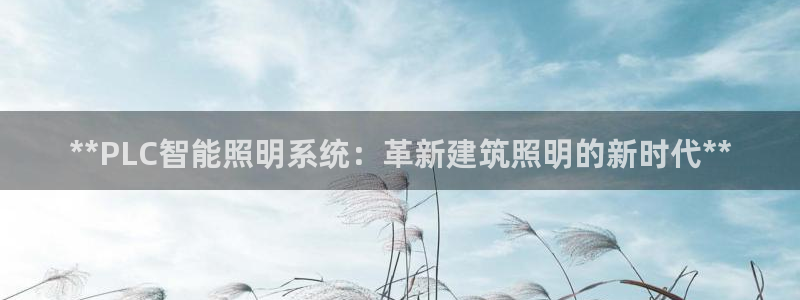 **PLC智能照明系统:革新建筑照明的新时代**