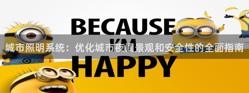 城市照明系统:优化城市夜间景观和安全性的全面指南