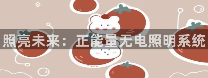 照亮未来：正能量无电照明系统