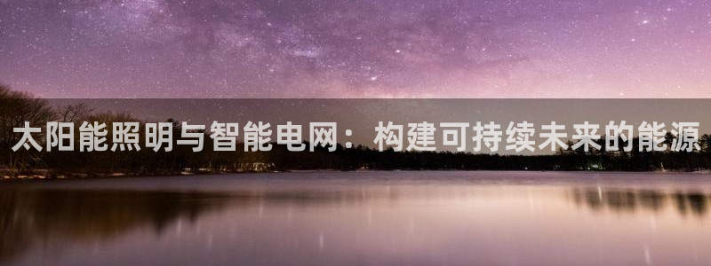 太阳能照明与智能电网：构建可持续未来的能源