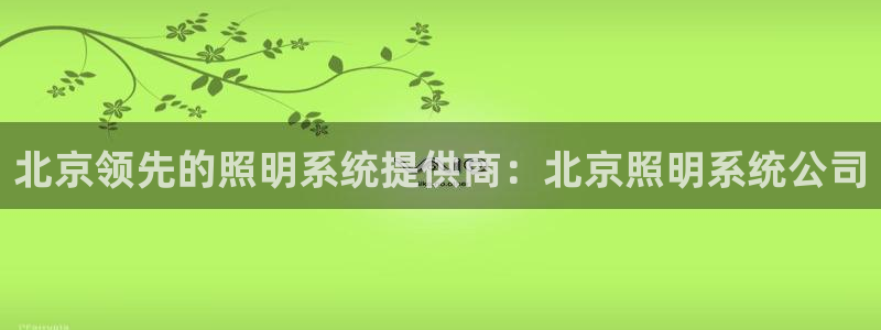 北京领先的照明系统提供商：北京照明系统公司