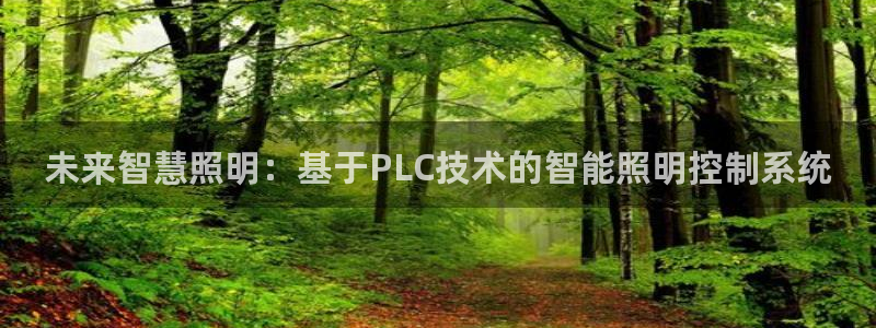 未来智慧照明：基于PLC技术的智能照明控制系统