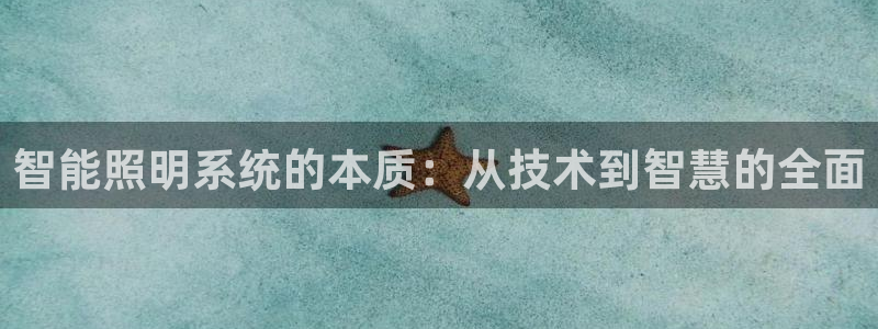 智能照明系统的本质：从技术到智慧的全面