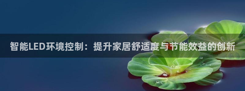 智能LED环境控制：提升家居舒适度与节能效益的创新